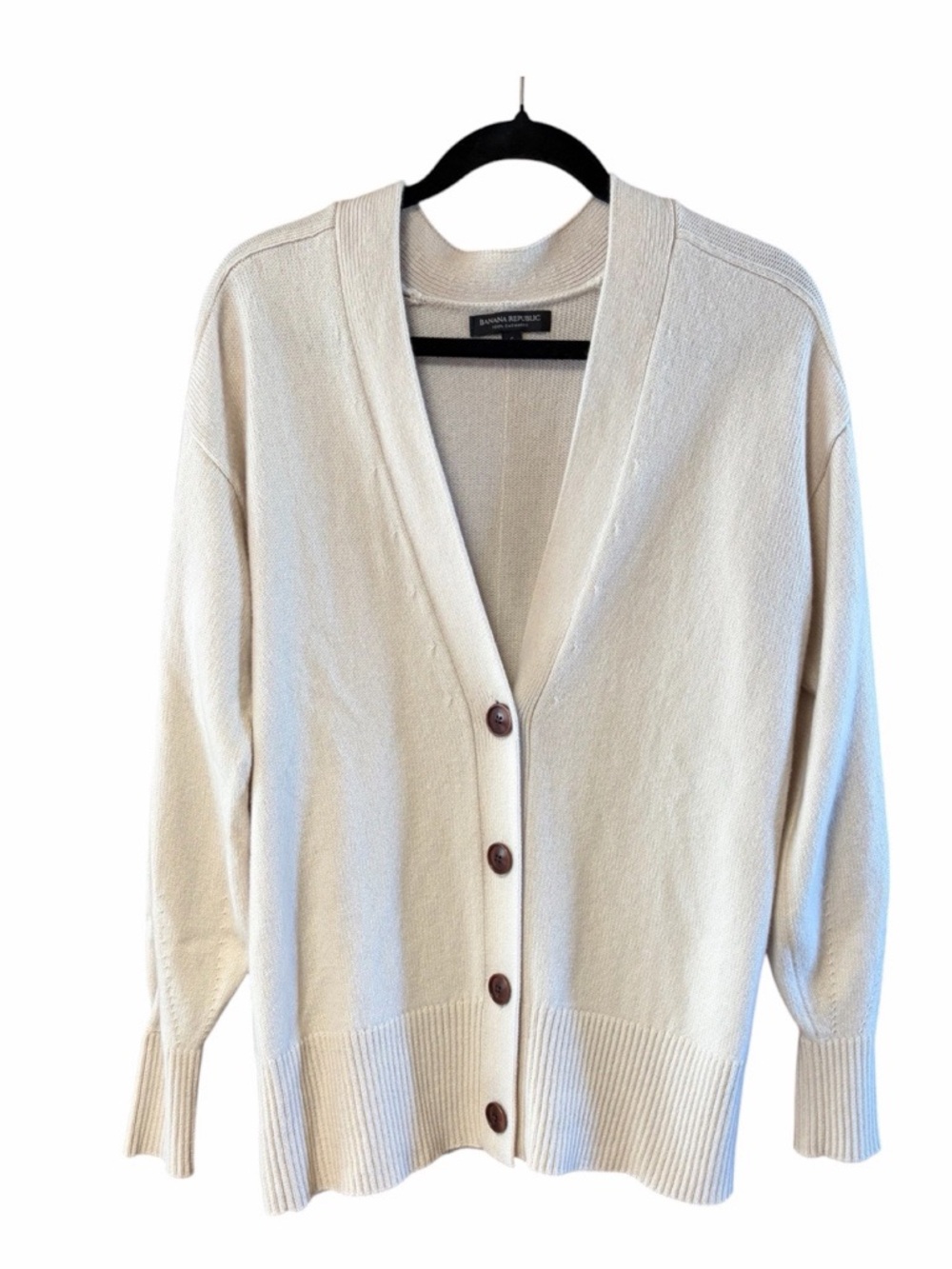 Banana Republic Cashmere Boyfriend Cardigan Sweater